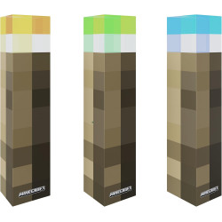 Torcia a LED da 28cm Minecraft