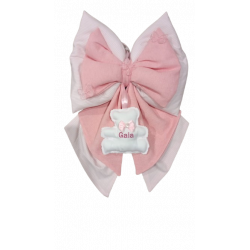 Fiocco Nascita rosa con....