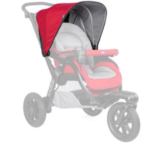 Capotta Passeggino Chicco Activ3 Dark Beigie