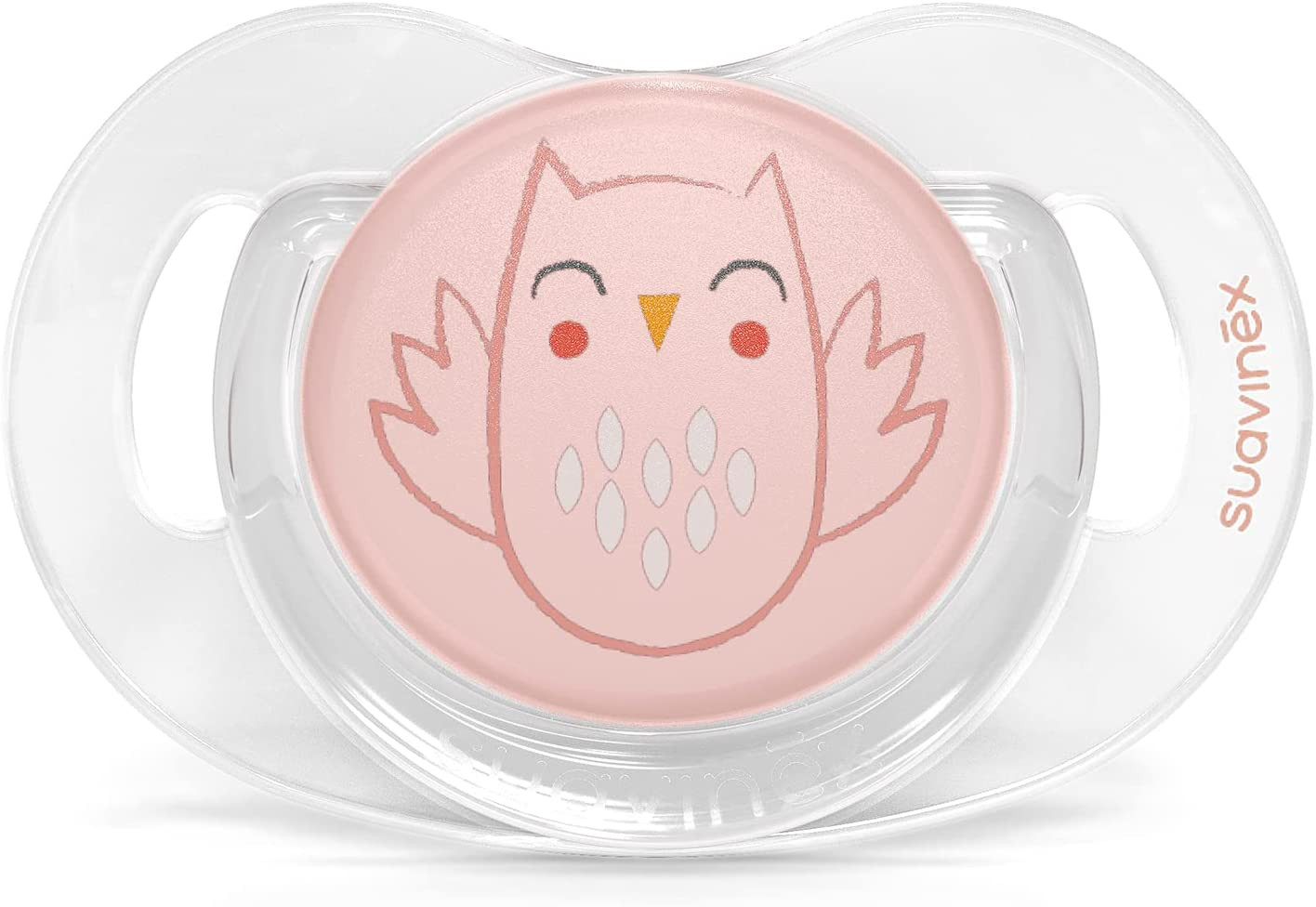 Suavinex - Sucette Bonhomia 0/6 Mois - Rose