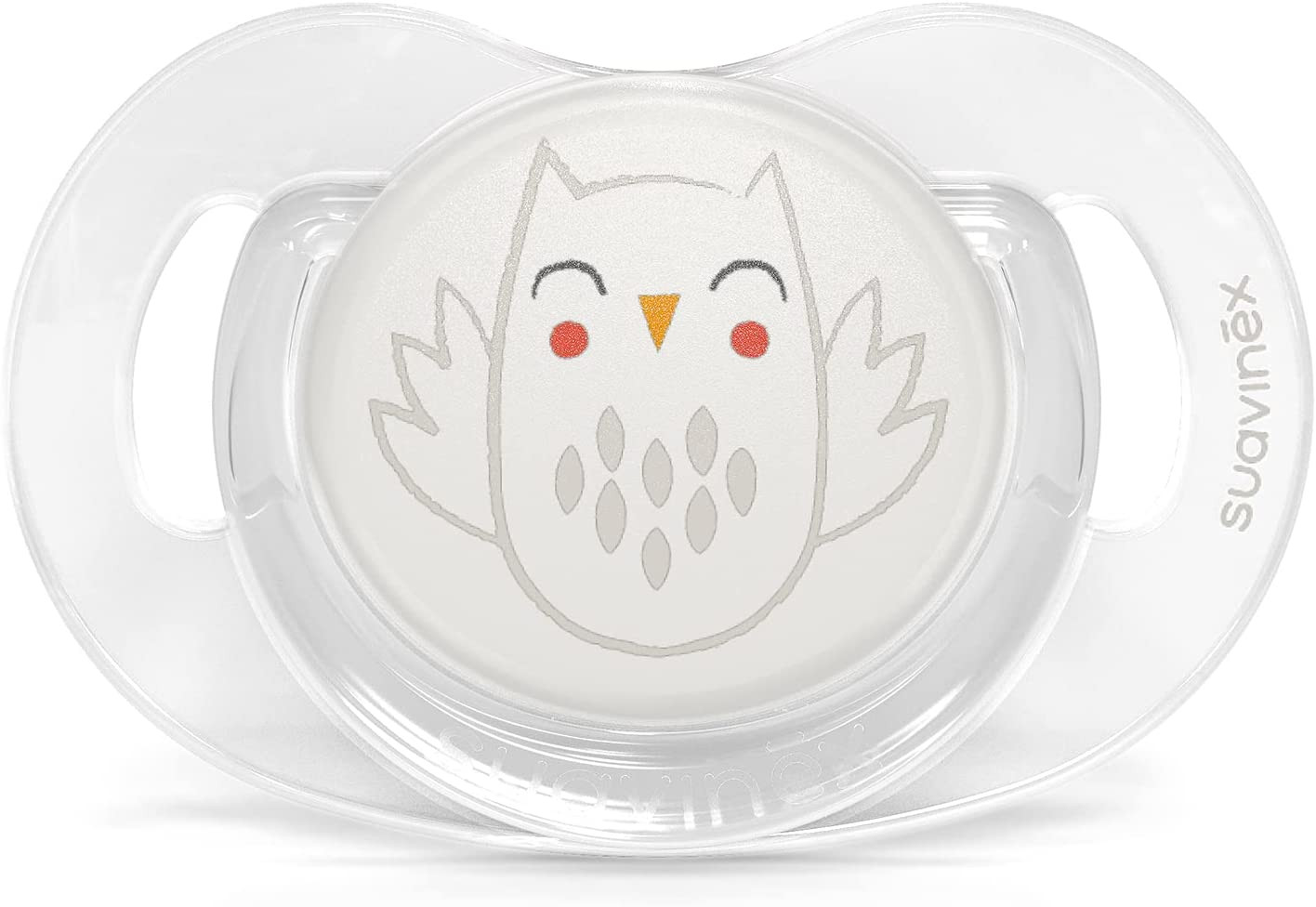 Suavinex - Sucette Bonhomia 0/6 Mois - Blanc