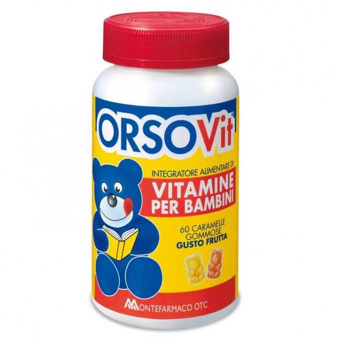 Orsovit - Vitamine per Bambini in Caramelle Gommose