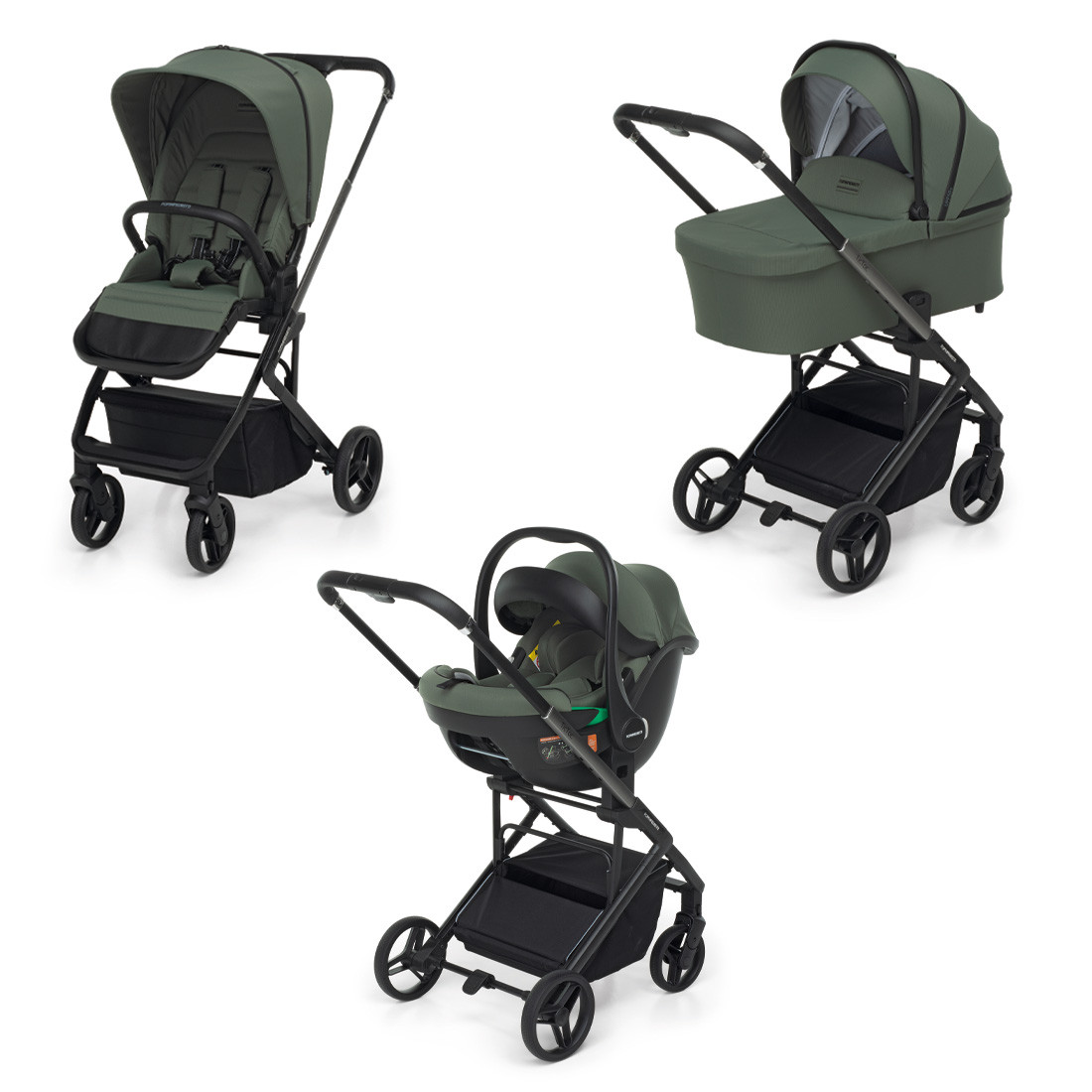 Foppapedretti - Trio TicToc i-Size Olive