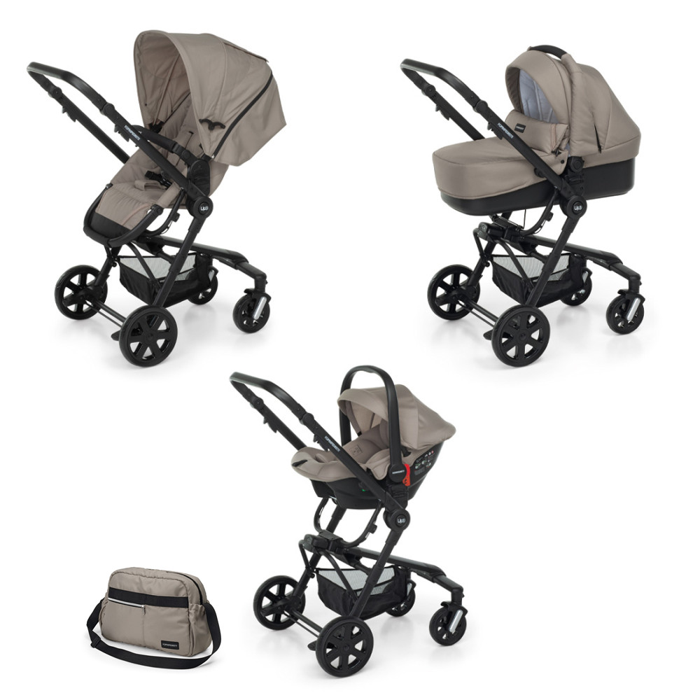 Trio Foppapedretti Up3 i-Size con Borsa Sabbia