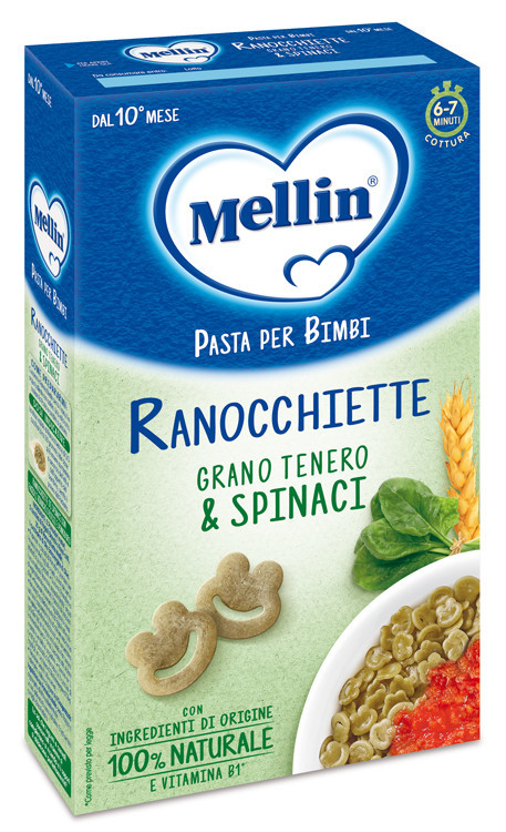 Mellin - Ranocchiette Grano Tenero e Spinaci