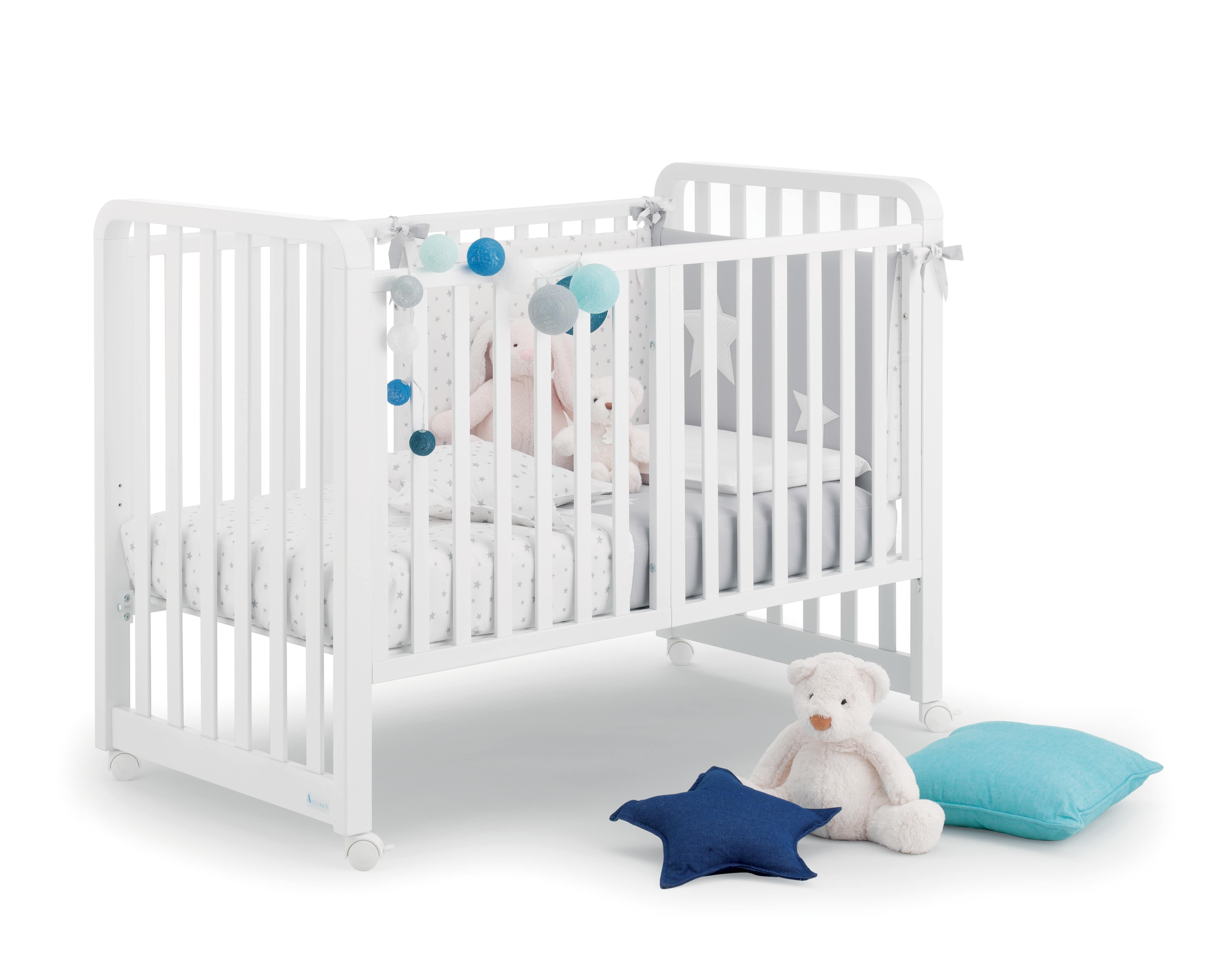 Lits bébé Azzurra Design Glam White