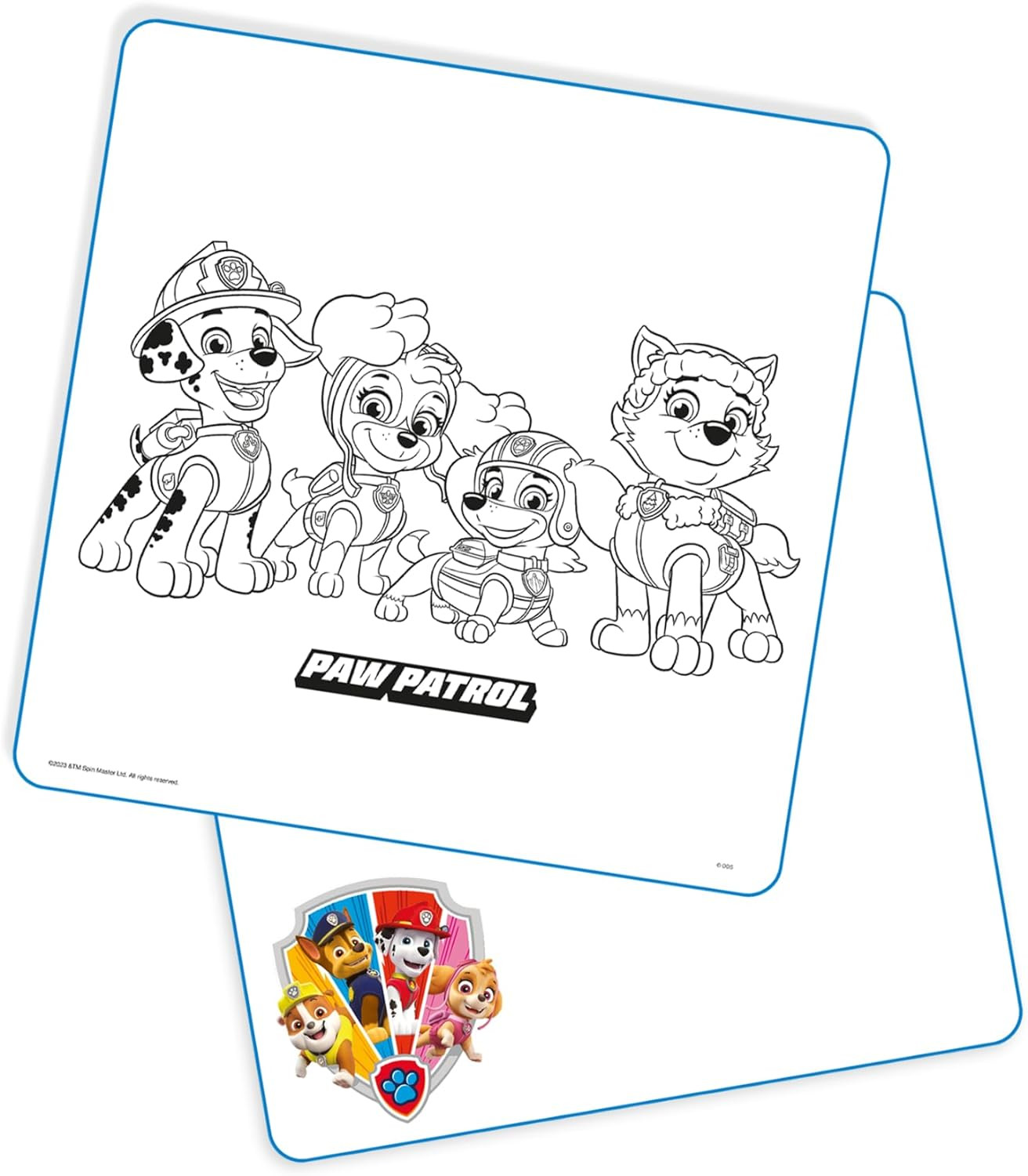 Tappeto da Colorare - Paw Patrol