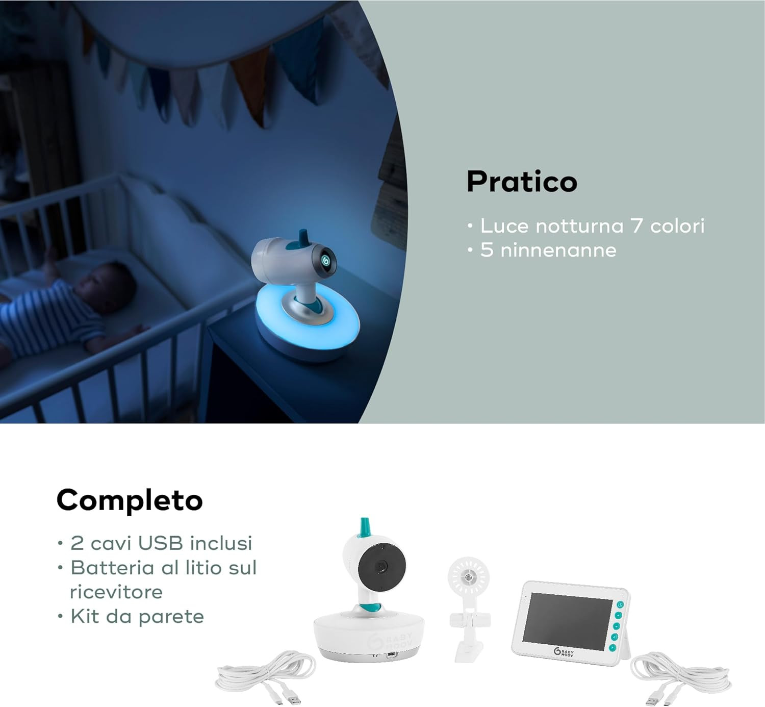 YOO-Moov 360° Video-Babyphone