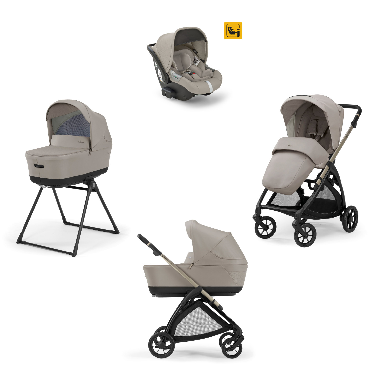 Trio Inglesina Electa Battery Beige - Darwin Infant