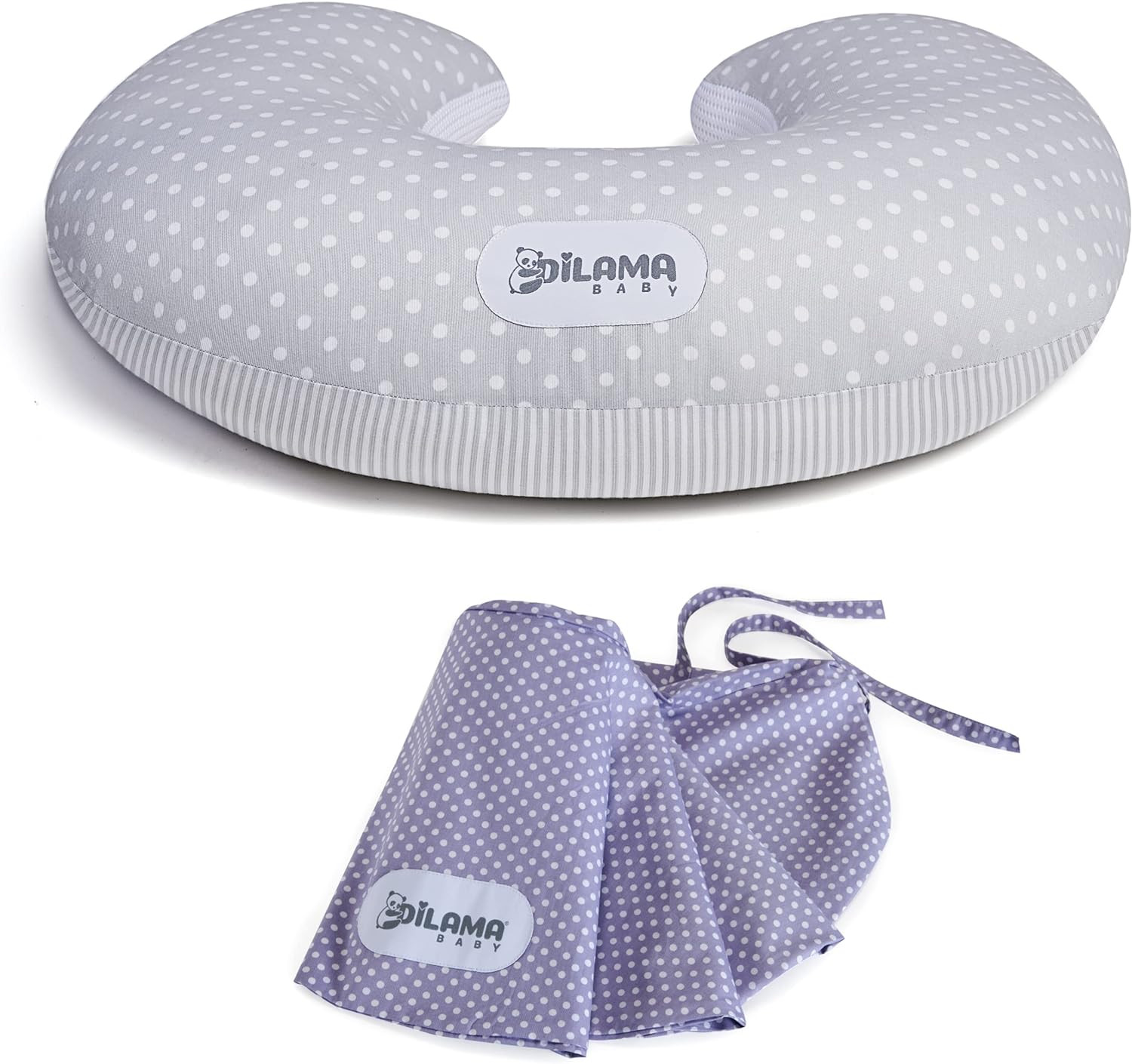 Cuscino Allattamento MiniMemo Completo di 2 Federe