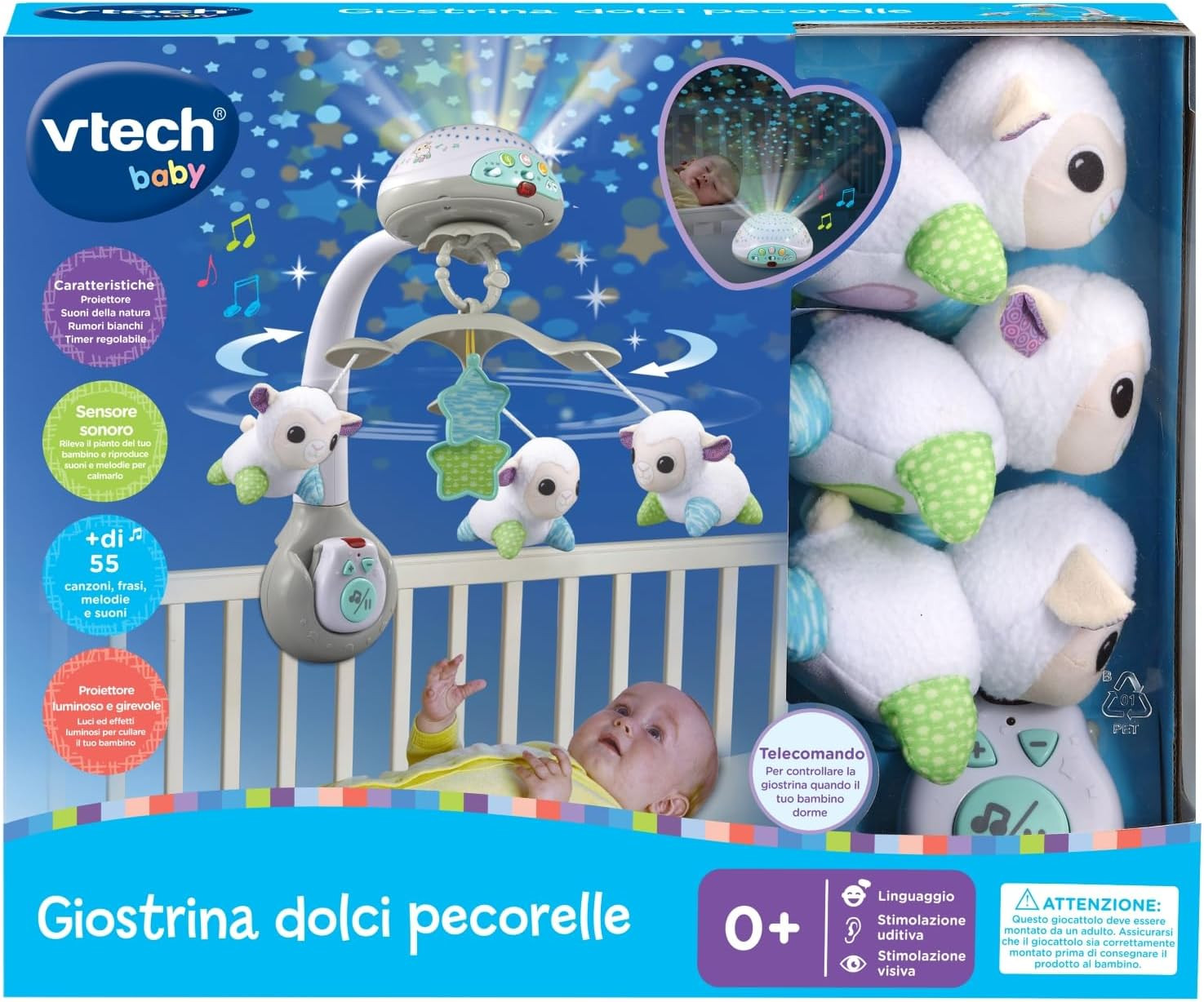 Clementoni Palestrina Neonato,Play With Me, Gioco Primi Mesi