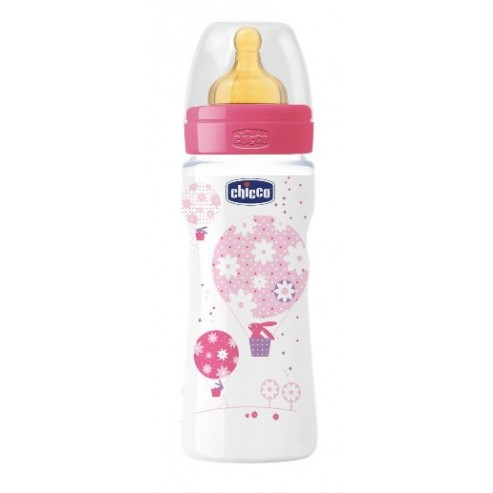 Biberon Chicco Girl Caucciu 330 ml