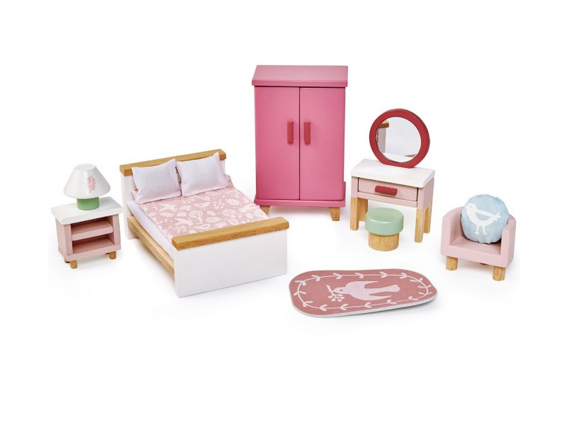 Tender Leaf Toys Dolls Bedroom Furniture Set