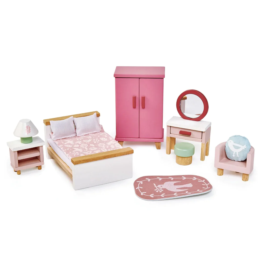 Tender Leaf Toys Dolls Bedroom Furniture Set