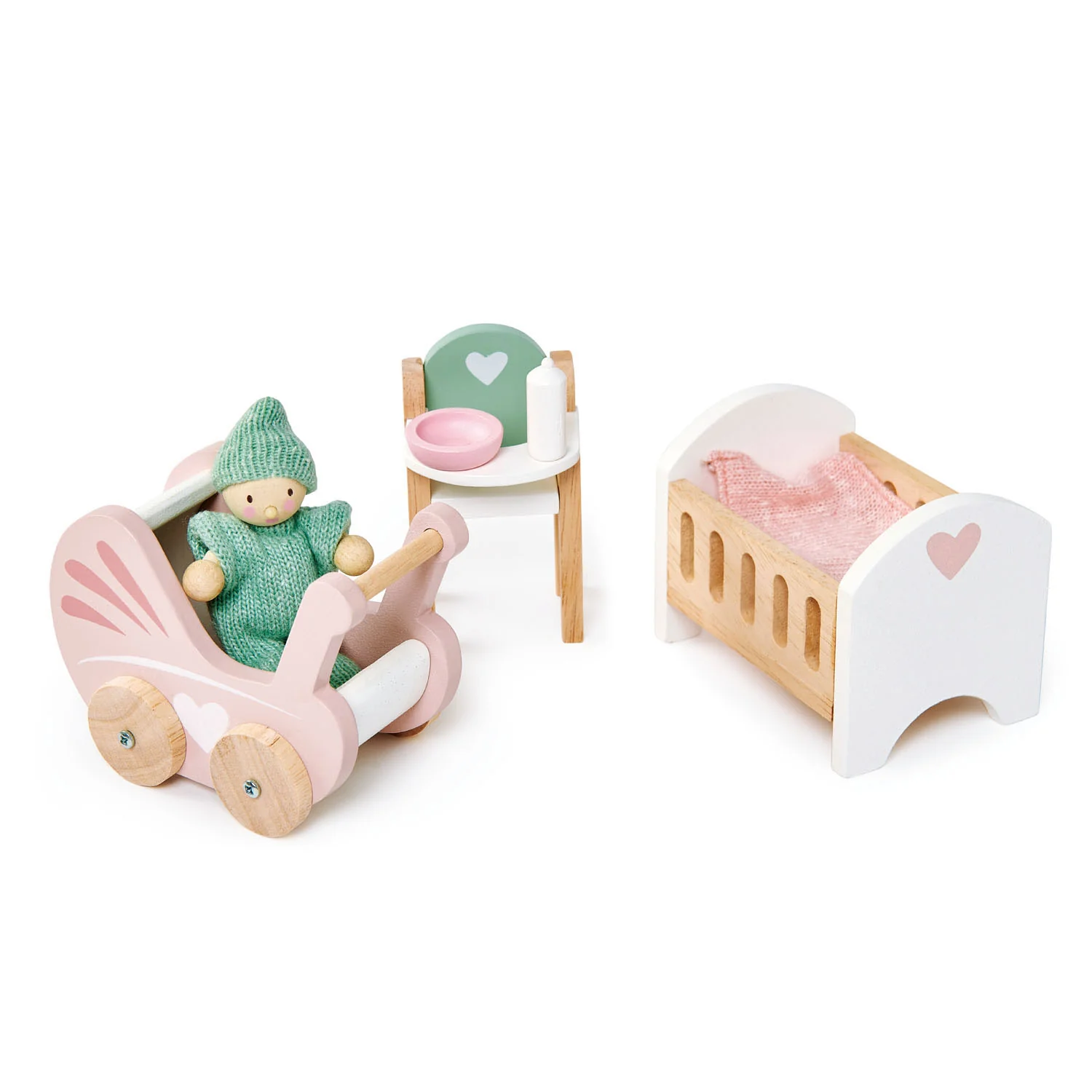 Dolls House Nursery Set