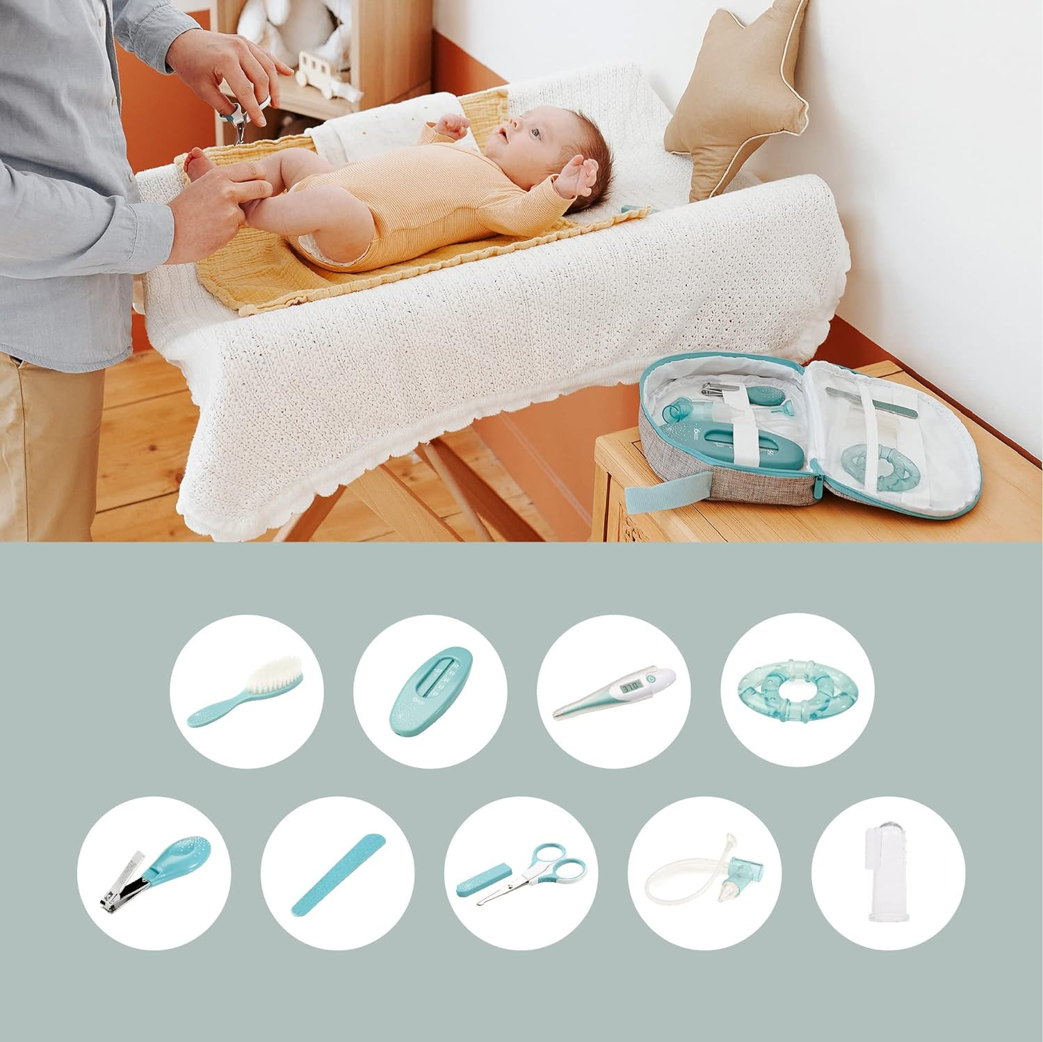 Ensemble d'hygiène et de soins pour bébé
