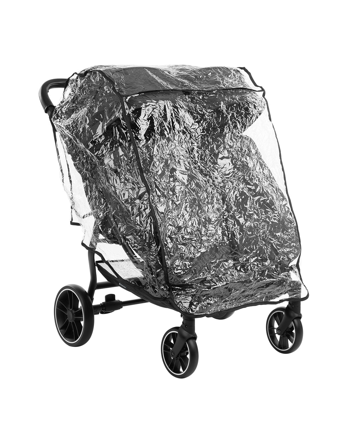 Zwillingskinderwagen kikkaboo Happy 2 Dark Grey
