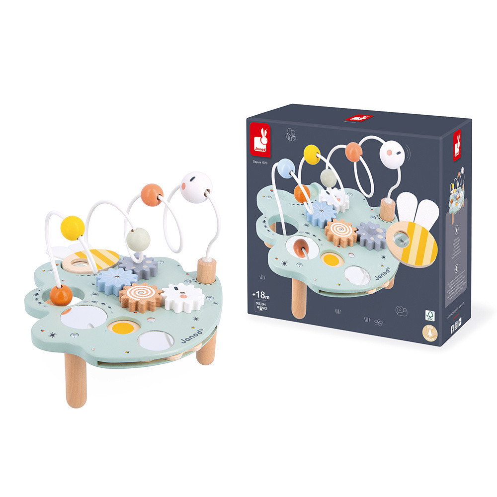 Table d'activités en forme de feuille - Sweet Cocoon Janod