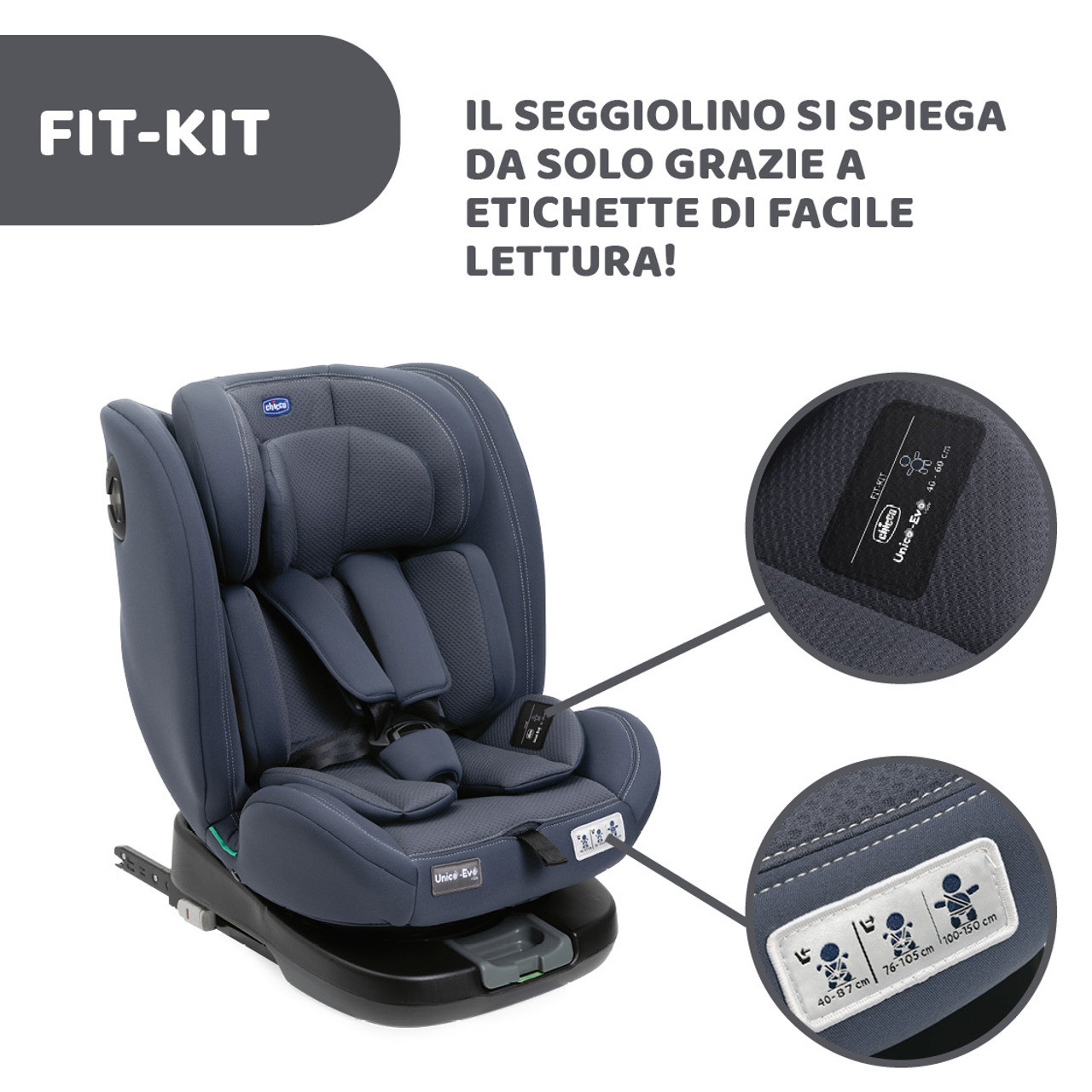 Seggiolino Chicco Auto Unico Evo