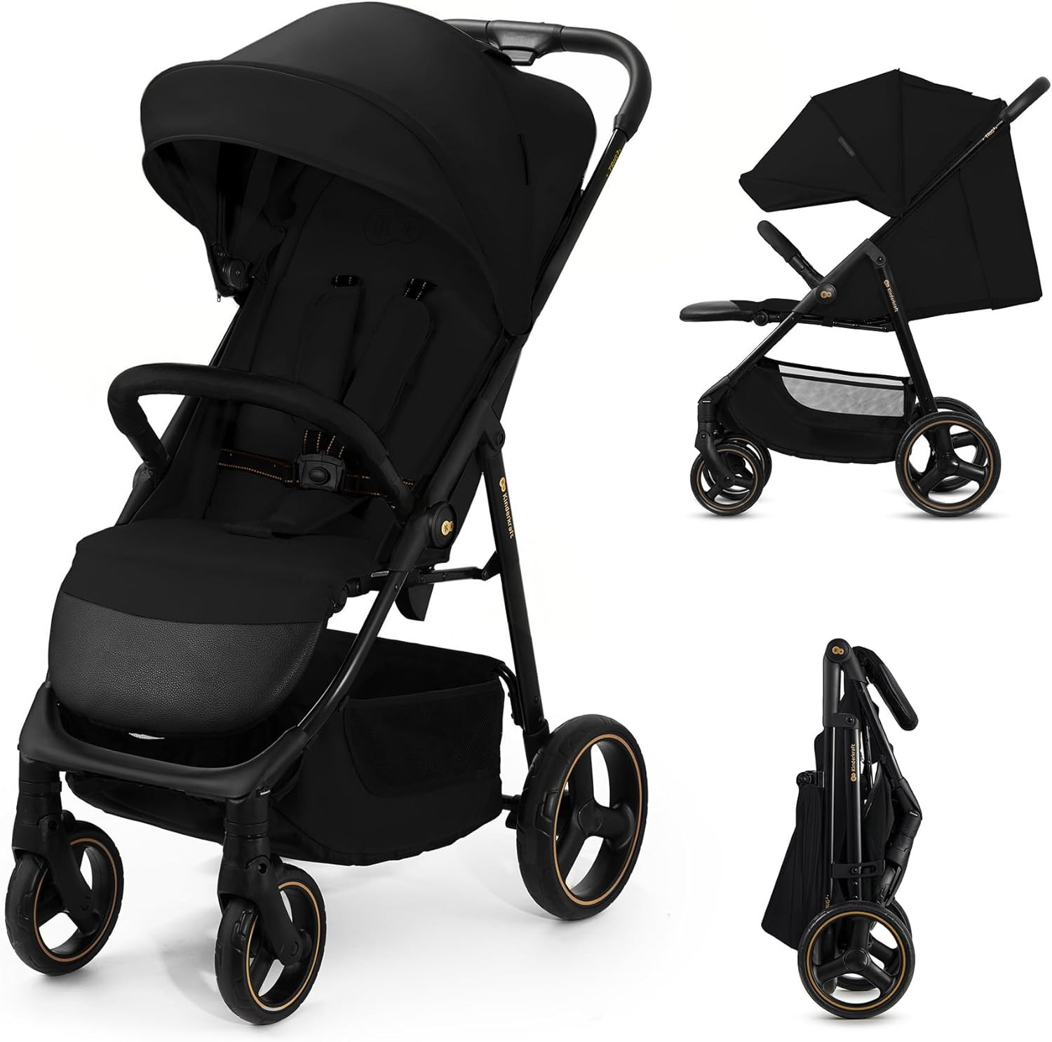 Kinderkraft Trig Onyx Black Kinderwagen