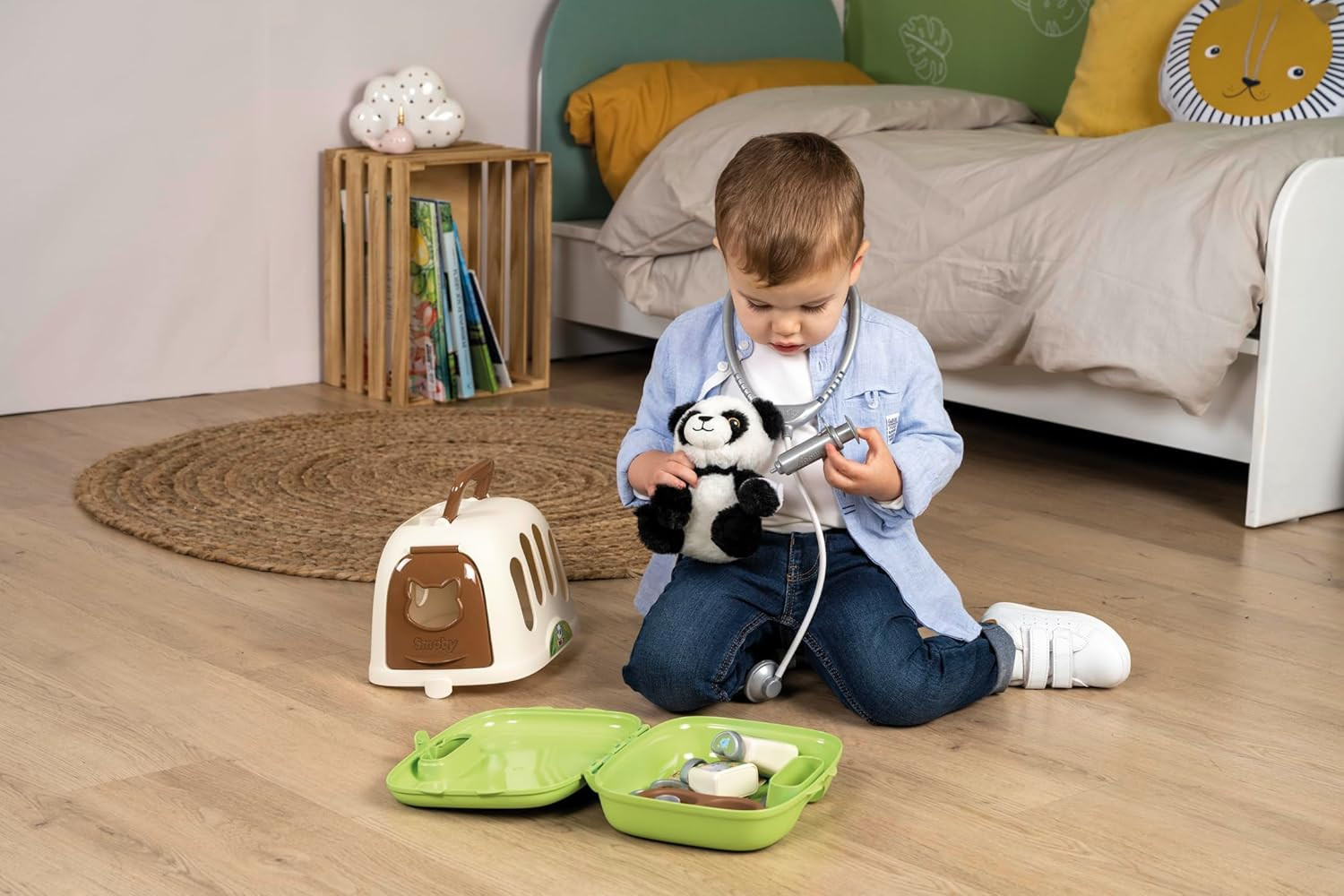 Trolley Cura Animale Con Accessori