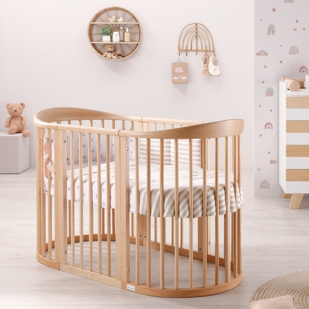 Cuna evolutiva Wave Azzurra Design