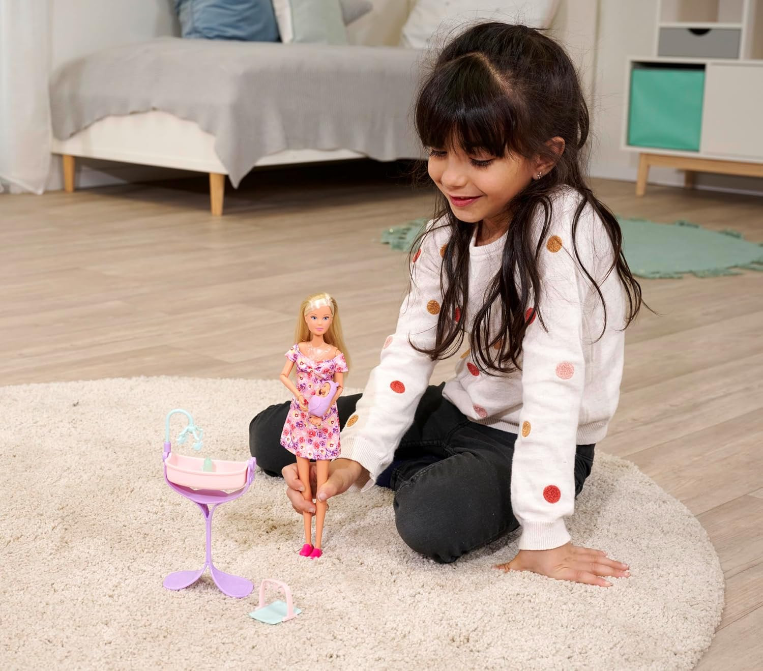 Steffi liebt hallo babysüßes Warten