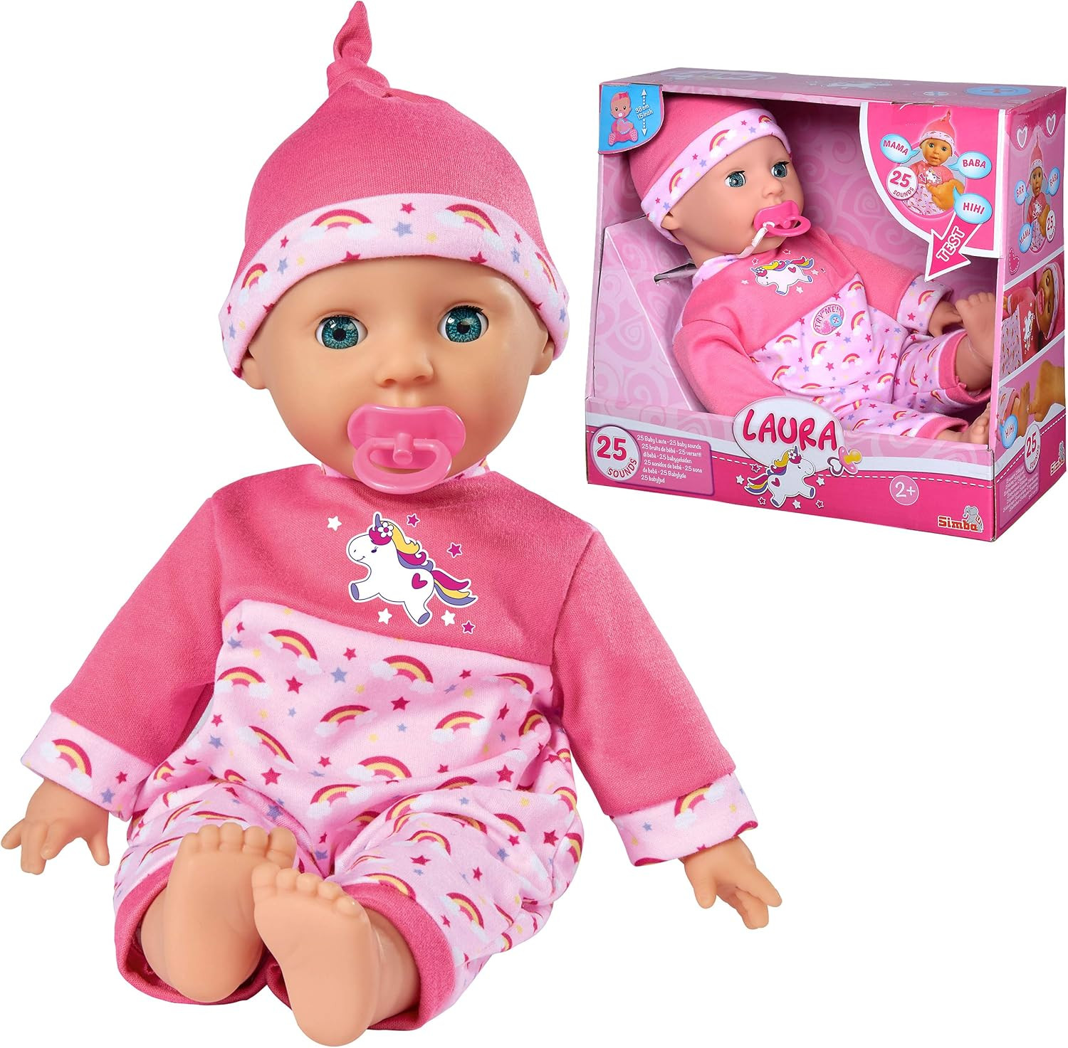 Laura Tickle Puppe – 38 cm