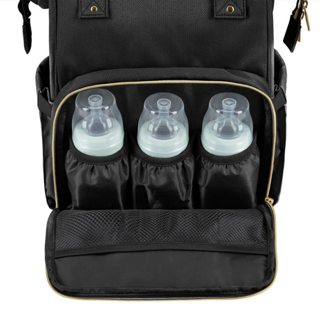 Zaino Black Black & Gold