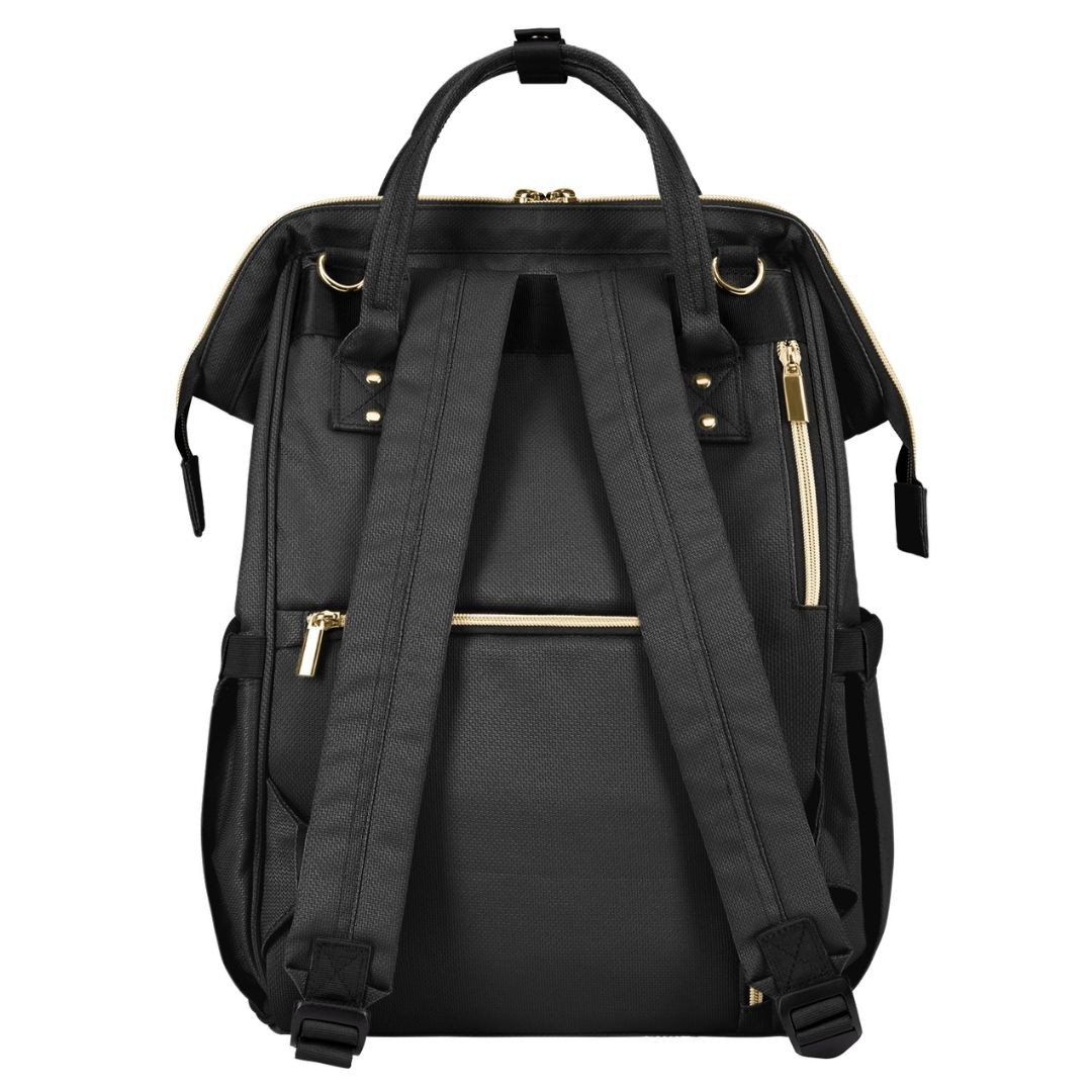 Zaino Black Black & Gold