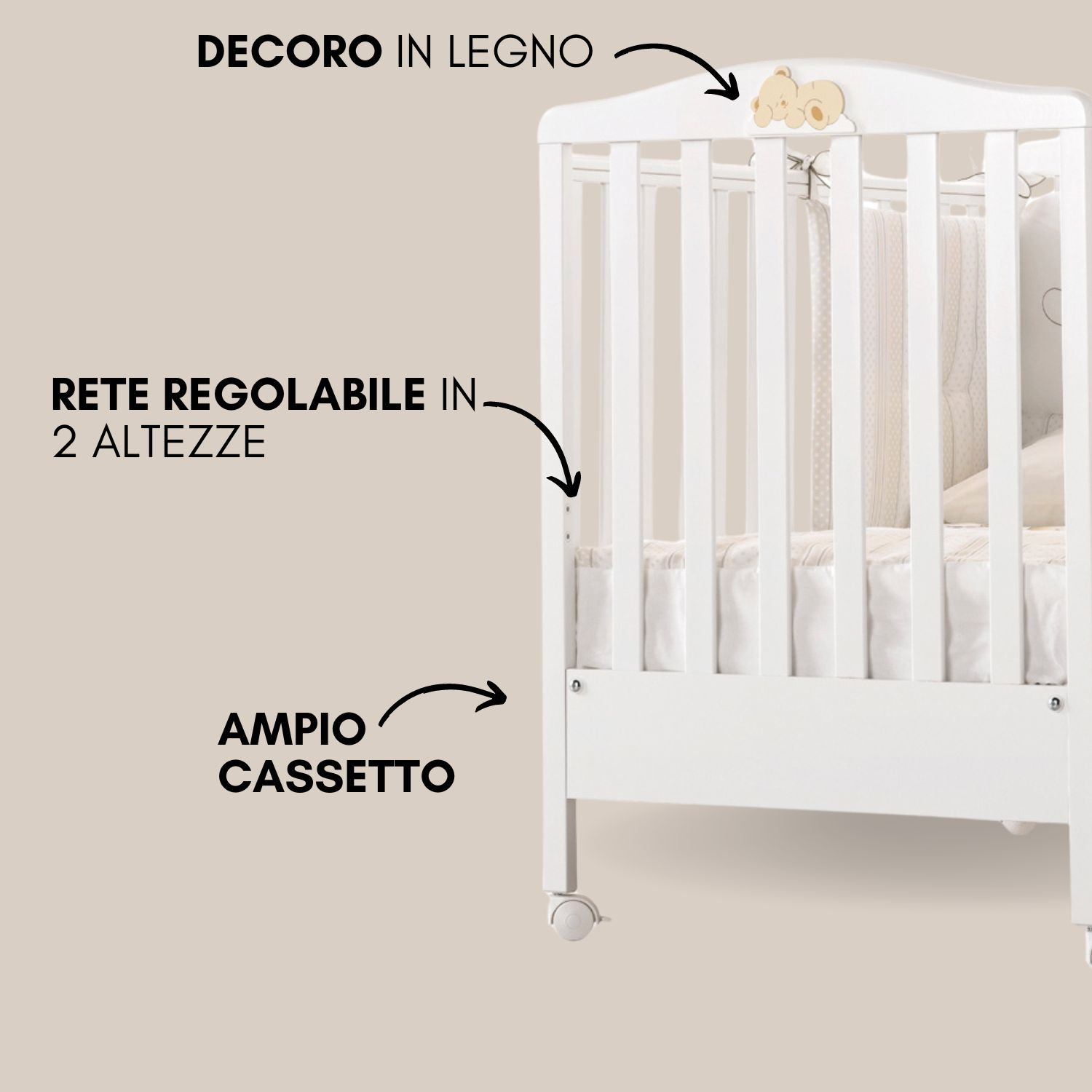 Cameretta Completa e Trio Tic Toc Foppapedretti