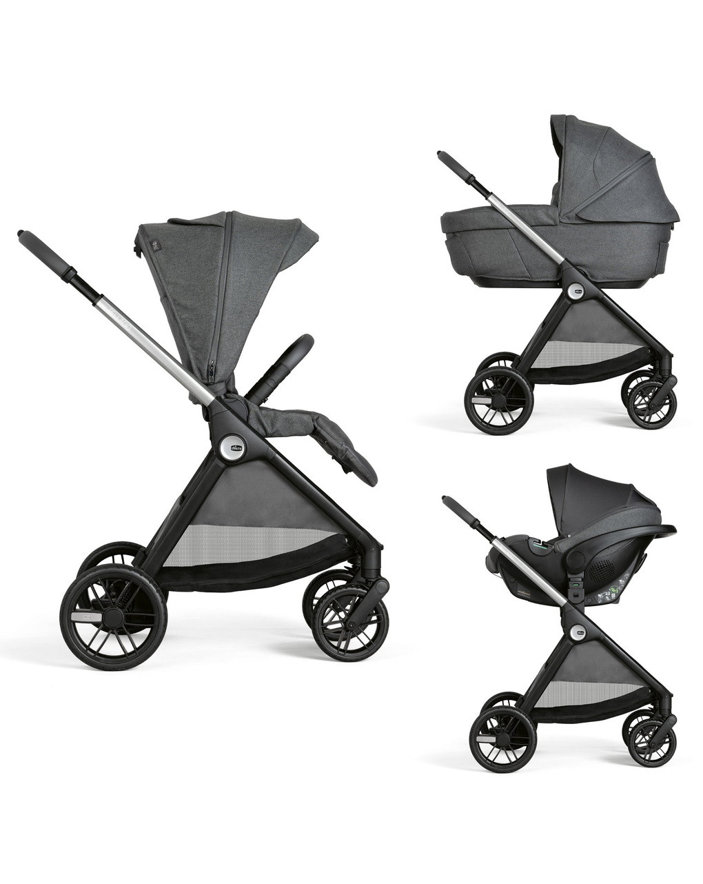 Trio Chicco Bellagio Comfort kory plus black satin