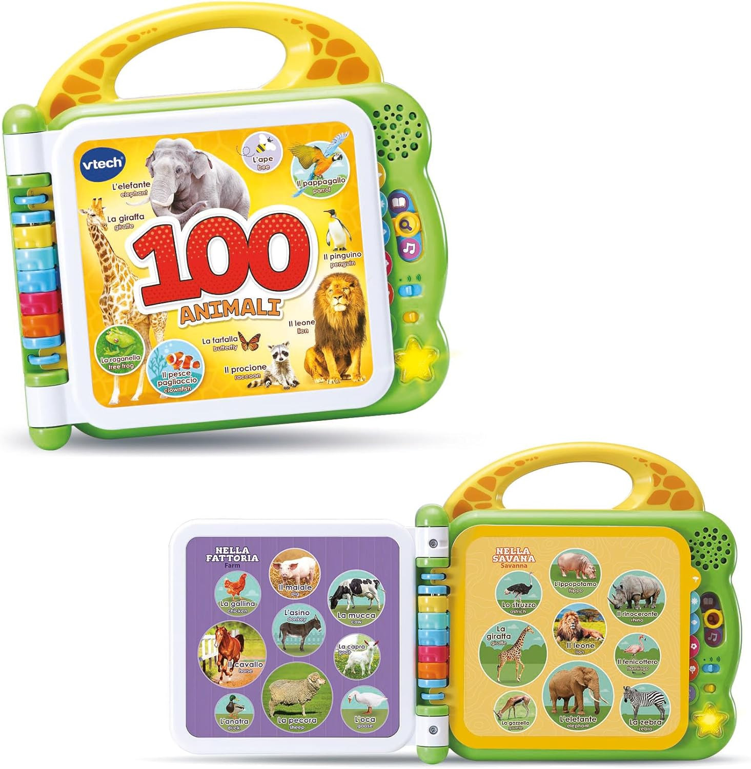 Livre d'images bilingue VTech 110 mots