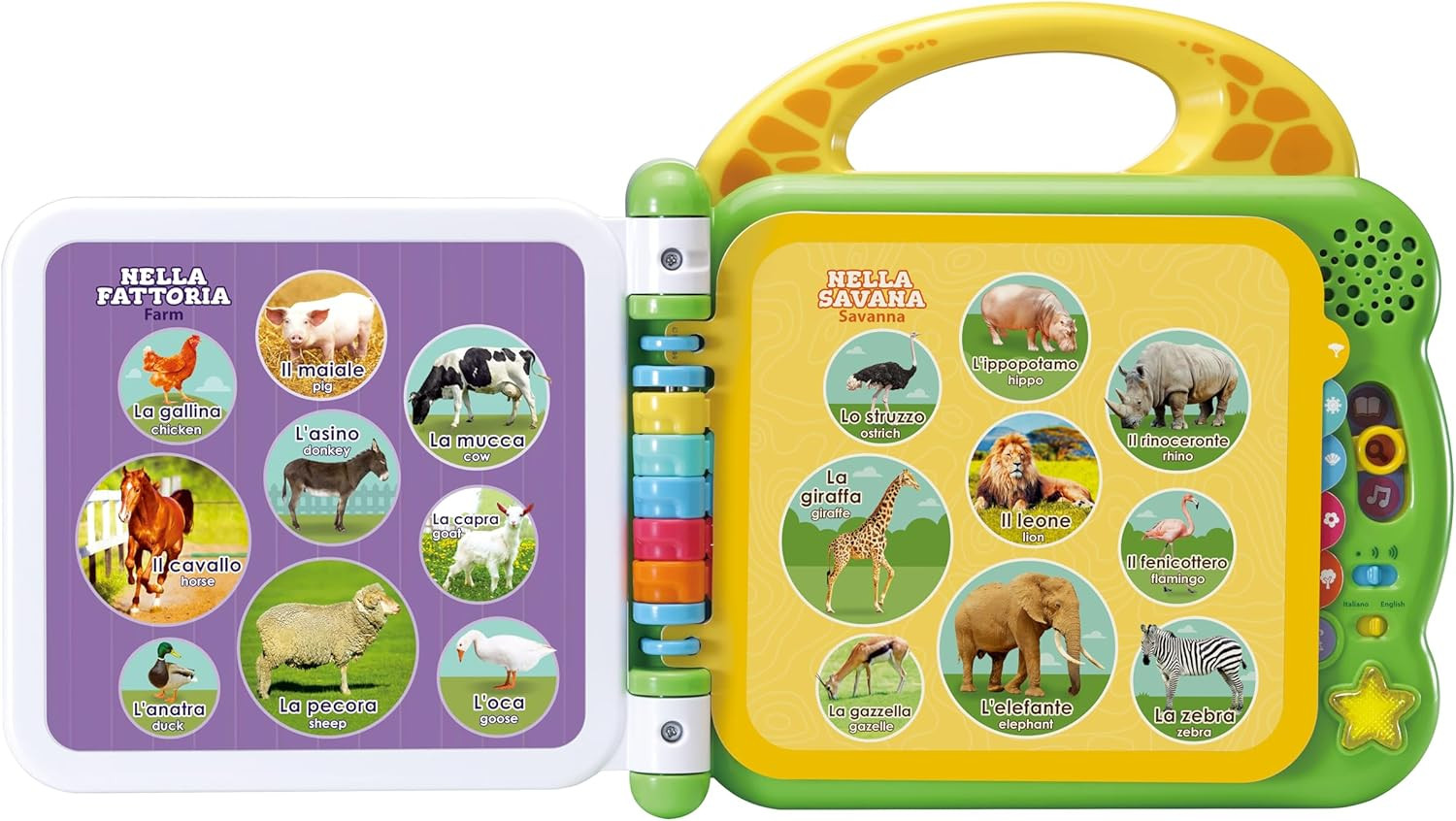 Livre d'images bilingue VTech 110 mots