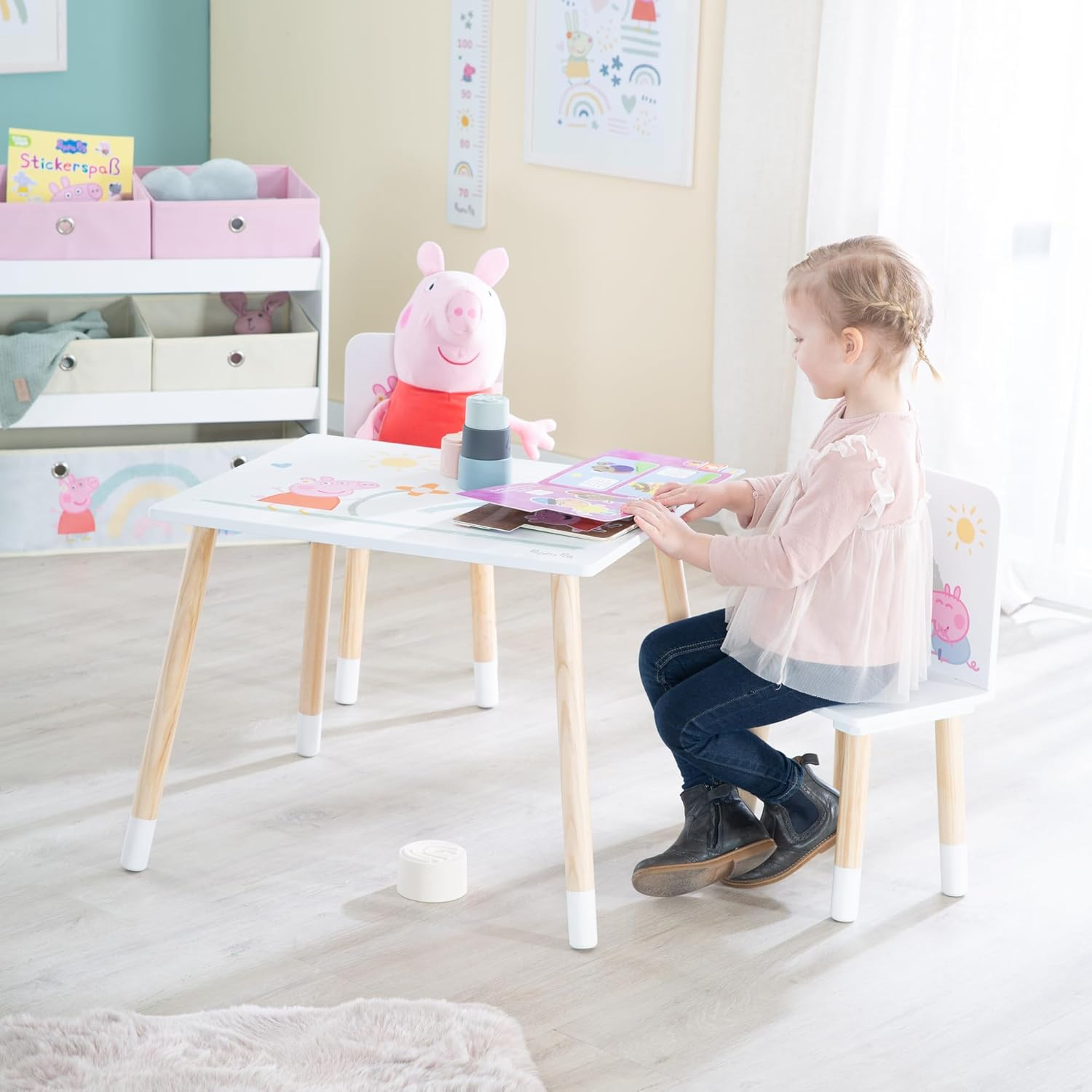 Roba Tavolo e Sedie Peppa Pig