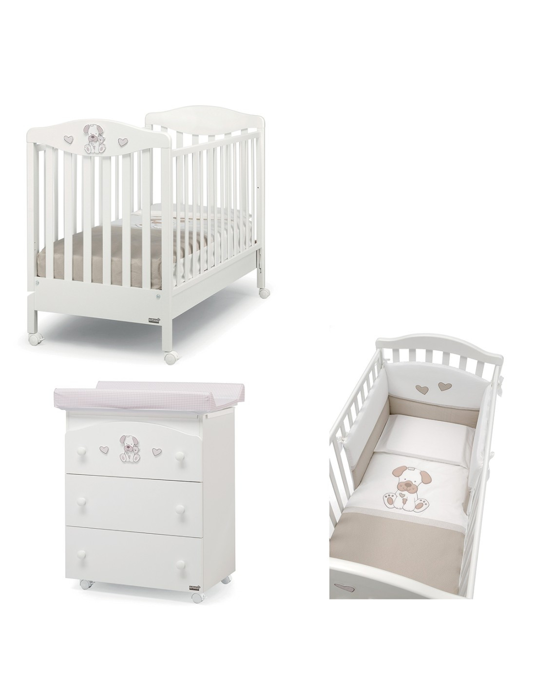 copy of Lit Bébé Molly + Set de Linge