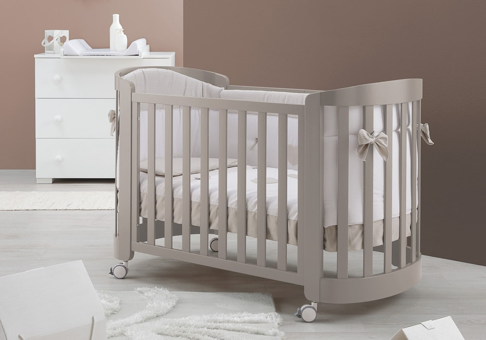 Babybetten Erbesi Sweet- Tortora