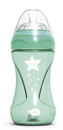 Biberon Mimic Cool 250ml 2m+ Mint