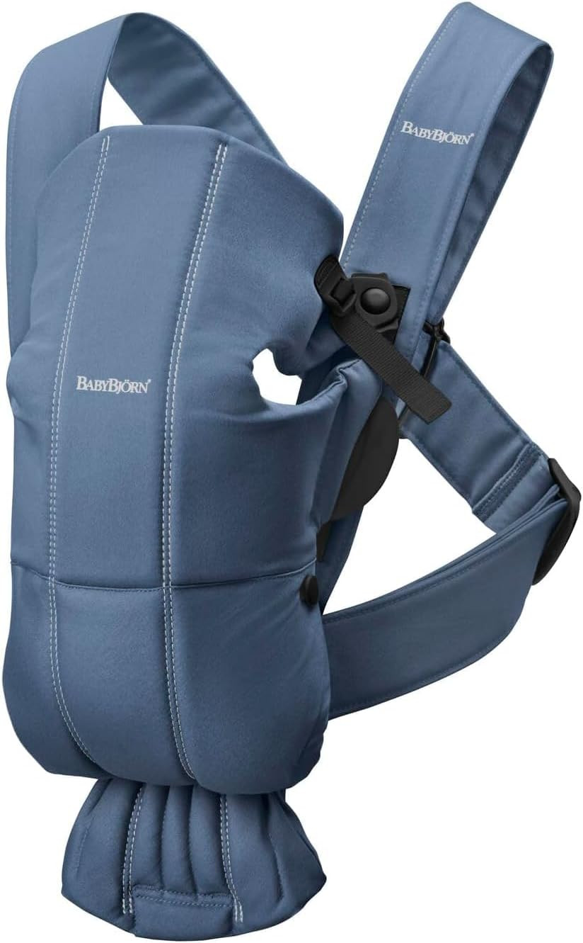 BabyBjorn Marsupio Mini Cotone Vintage Indigo