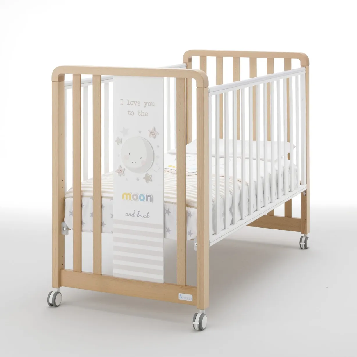 Lettino Glam moon 9in1 Azzurra Design
