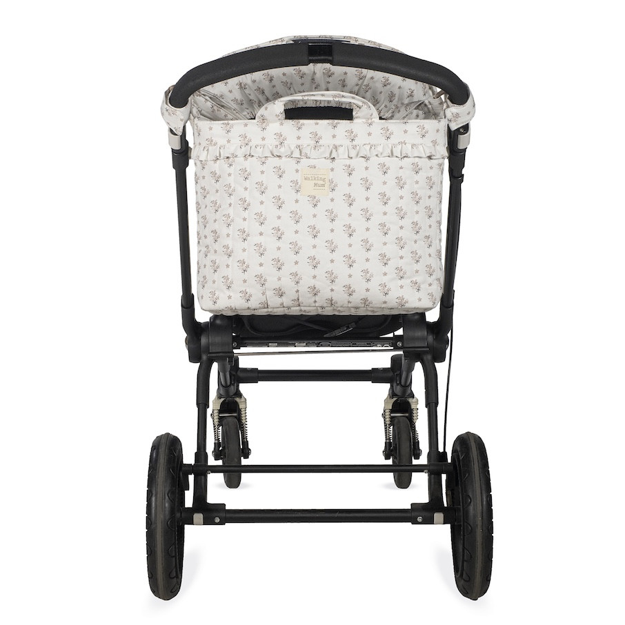 Wickeltasche Walking Mum Borsa Fasciatoio Botton Fiori