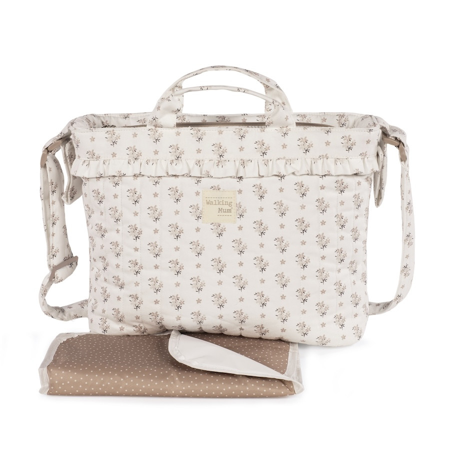 Sacs à langer Walking Mum Borsa Fasciatoio Botton Fiori