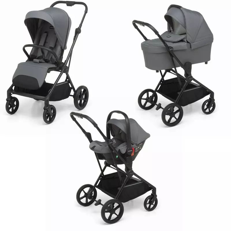 Poussettes Trios Foppapedretti Spritz I-size - Titanio