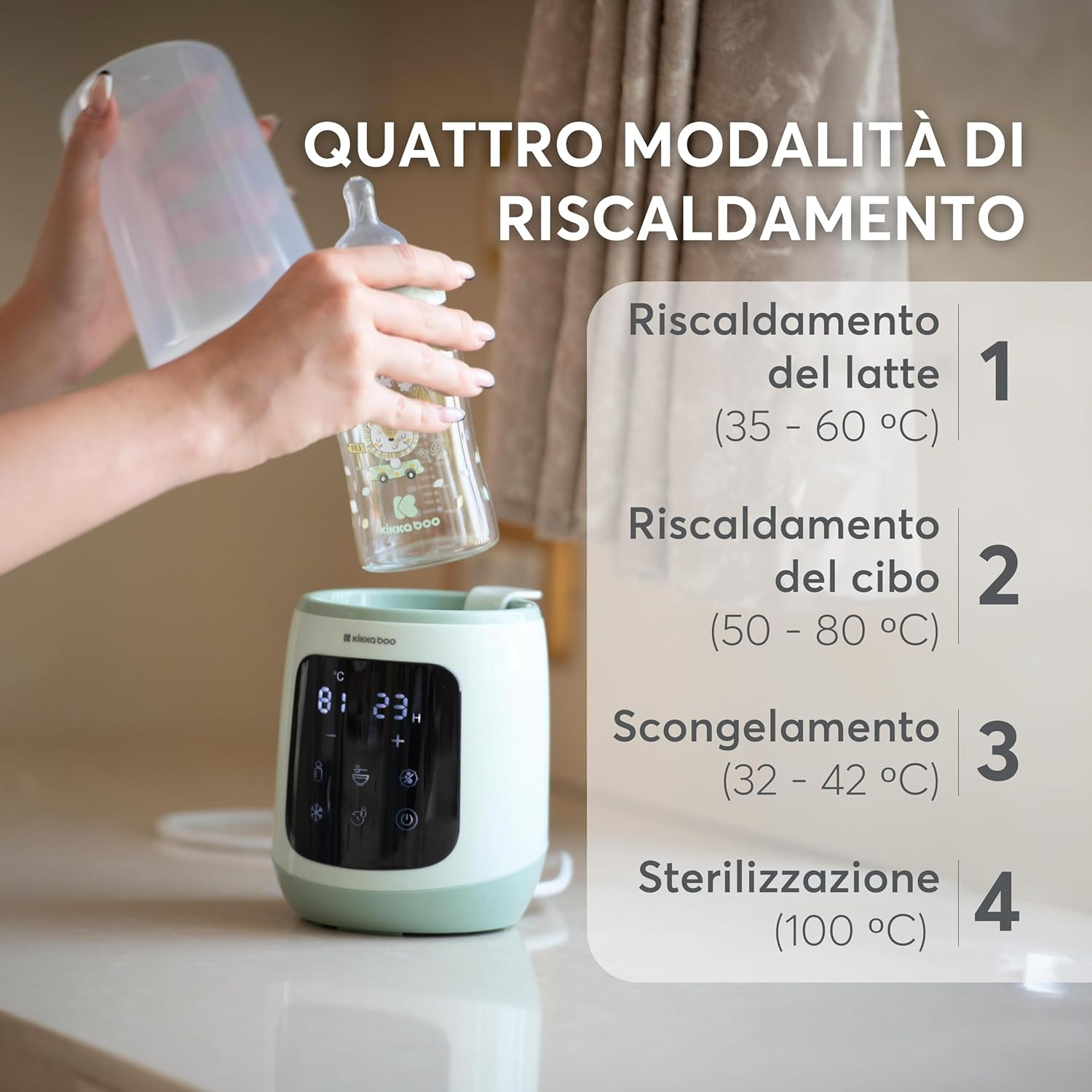 Scalda biberon Warmer  4 in 1