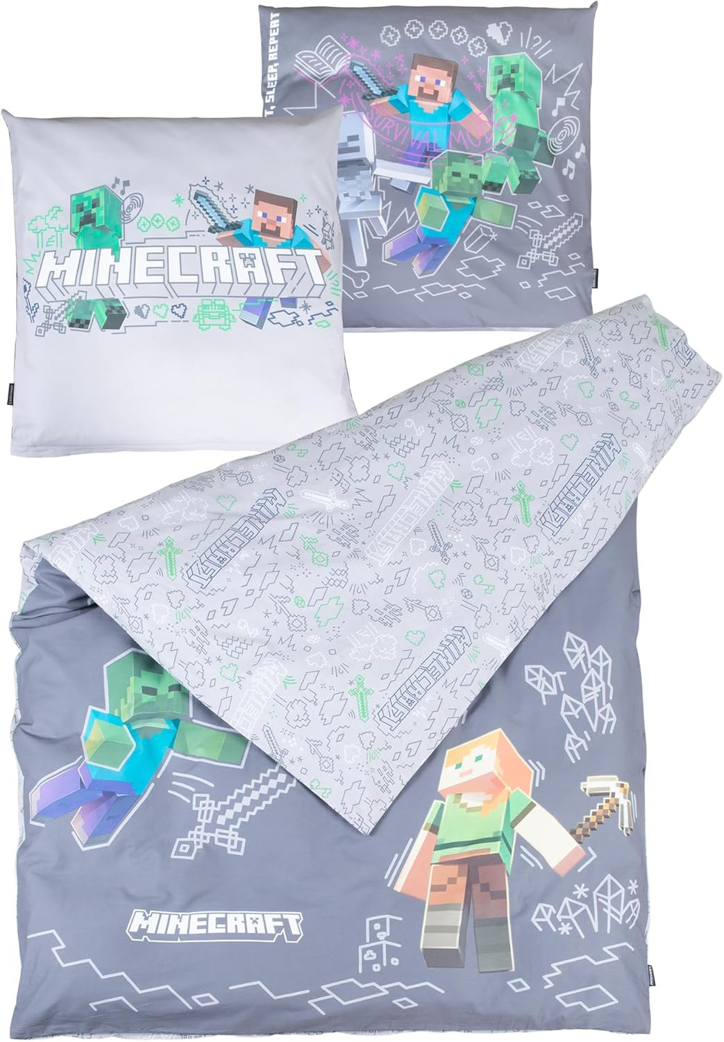Juego de cama Minecraft 135 x 200 cm