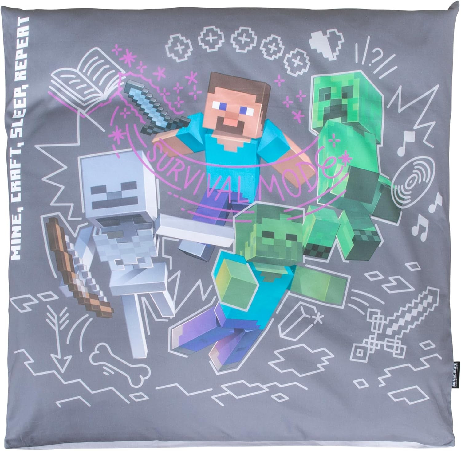 Juego de cama Minecraft 135 x 200 cm