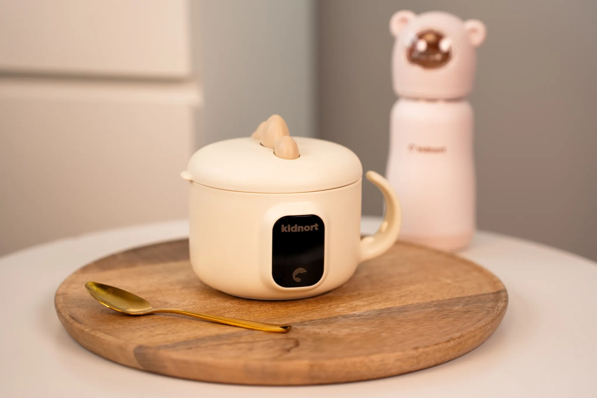 Calentador portátil de comida para bebés Vennlig: para usar en casa y fuera de ella
