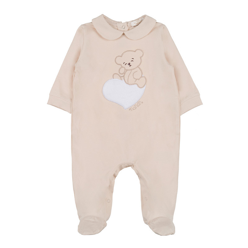 Combinaison beige Nanan Bear Heart 06