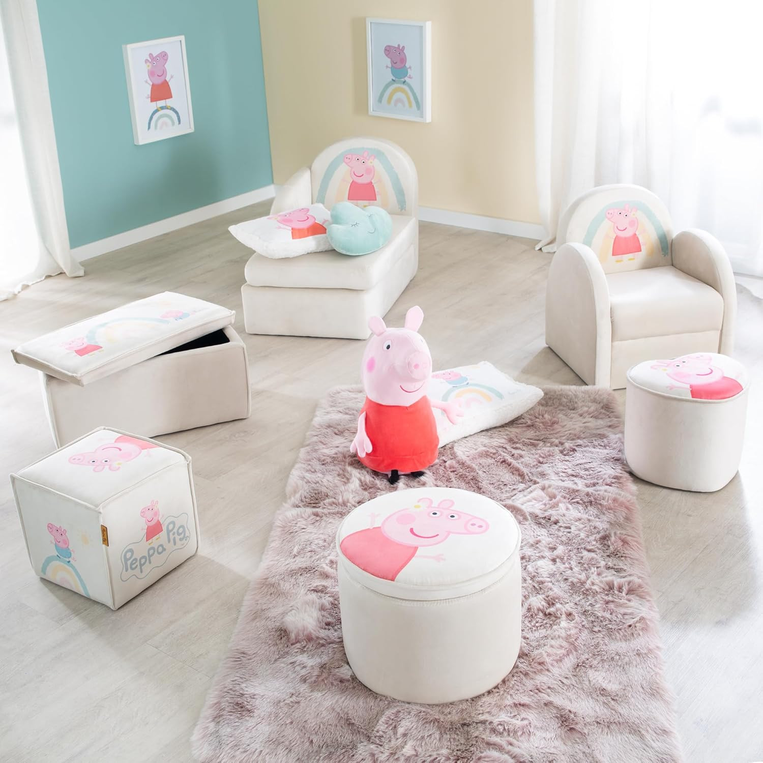 Divano per Bambini Peppa Pig