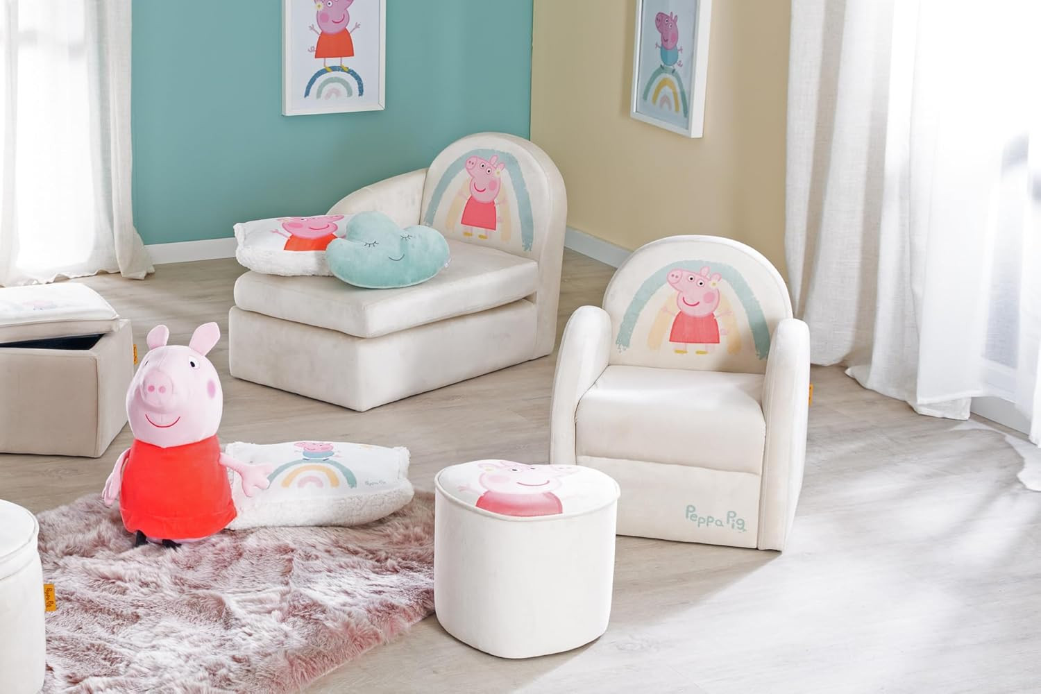 Divano per Bambini Peppa Pig